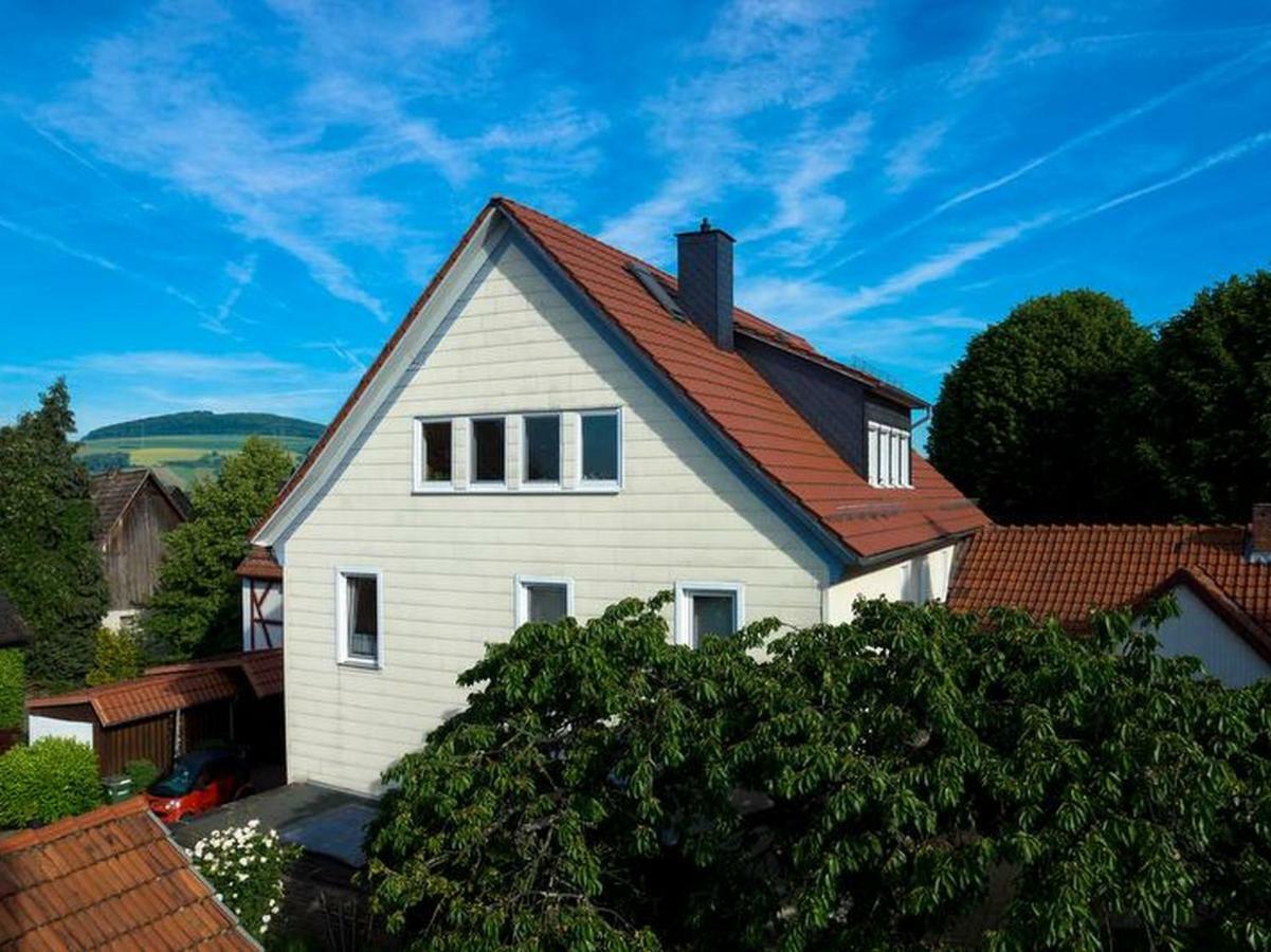 Ferienwohnung Zur Burg Trendelburg Buitenkant foto
