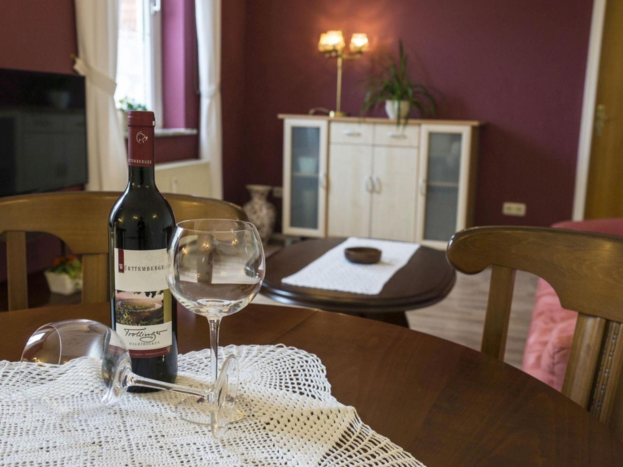 Ferienwohnung Zur Burg Trendelburg Buitenkant foto