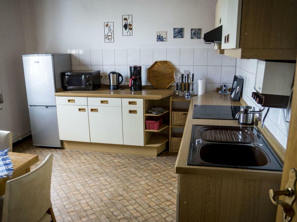 Ferienwohnung Zur Burg Trendelburg Buitenkant foto